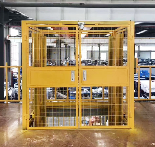 平顶山智能导轨式升降机亮相